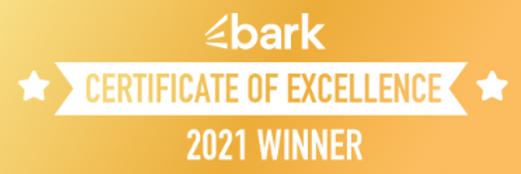 Bark Certificate of Excellence 2021